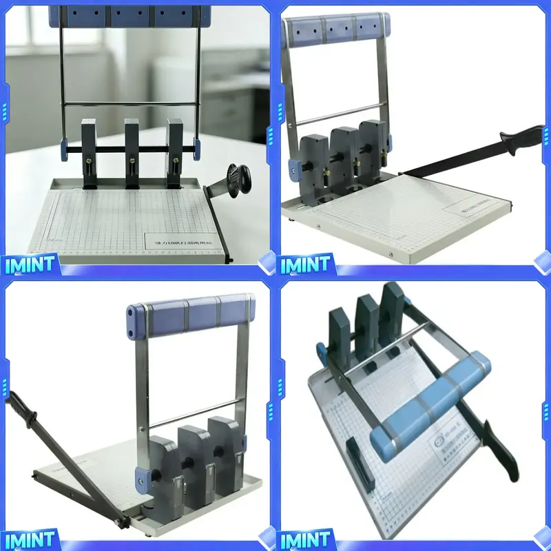 Paper Punch 3 Hole - آلة ثقب وقص الورق اليدوية WD-XD-250