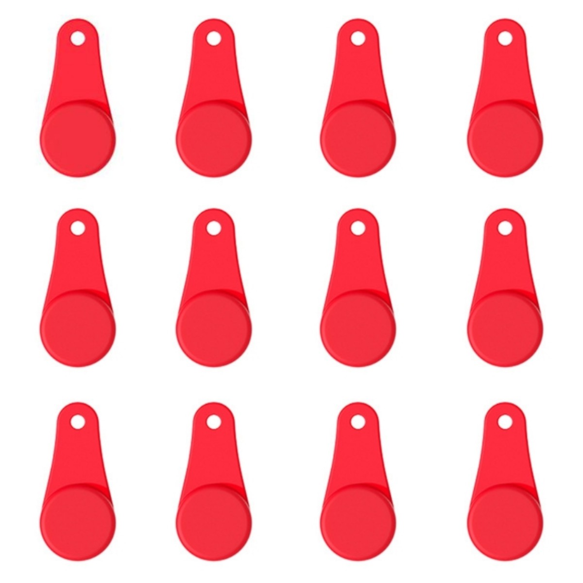 Paperclip Magnetic Set - مجموعة من 12 مشبك سيليكون مغناطيسي