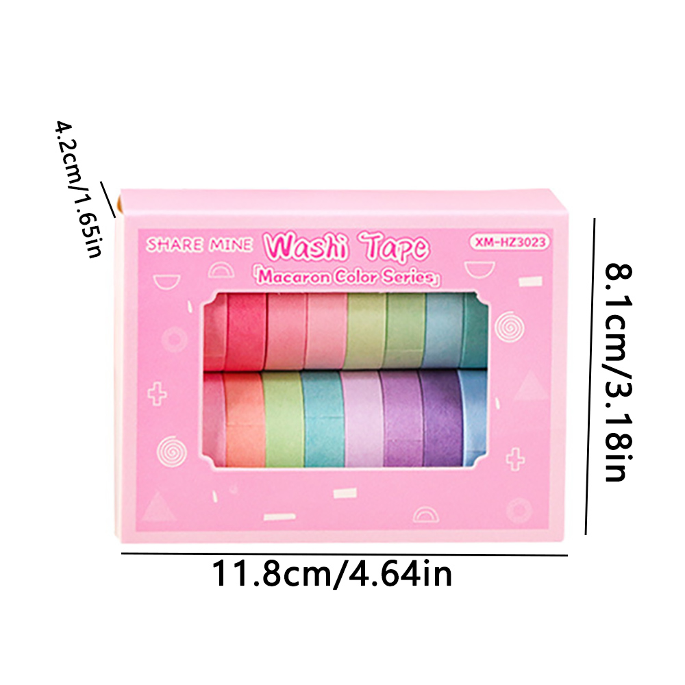 مجموعة من 20 لفة شريط واشي، شر - مراجعة Washi Tape Set وسعره