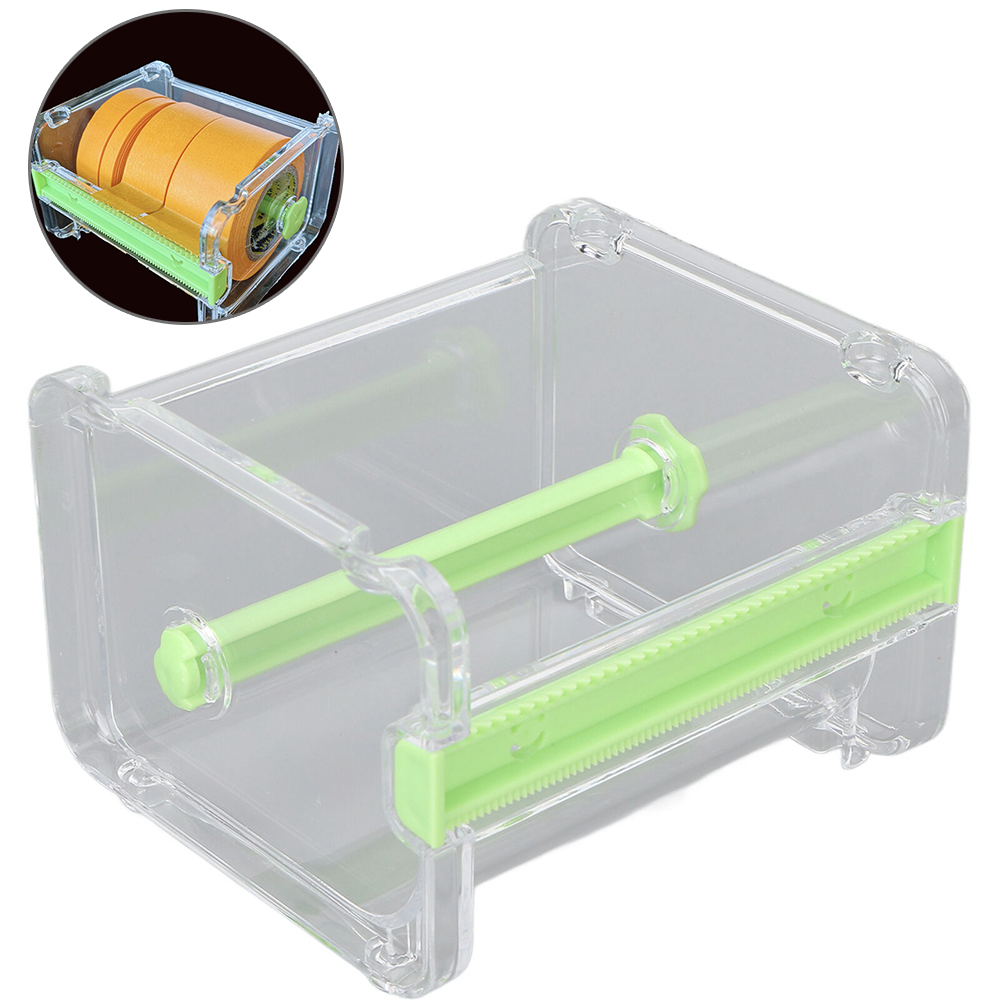 موزع شريط لاصق مع صندوق تخزين  - مراجعة Washi Tape Set وسعره