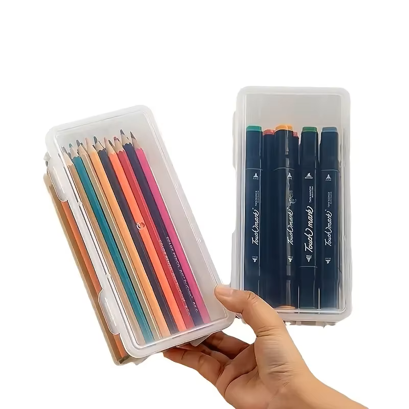 4 صناديق تخزين كبيرة شفافة من  - مراجعة Stationery Office Supply Store وسعره