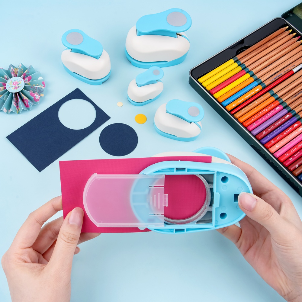 مجموعة أدوات ثقب اللكمات الورق - مراجعة Paper Punch 3 Hole وسعره
