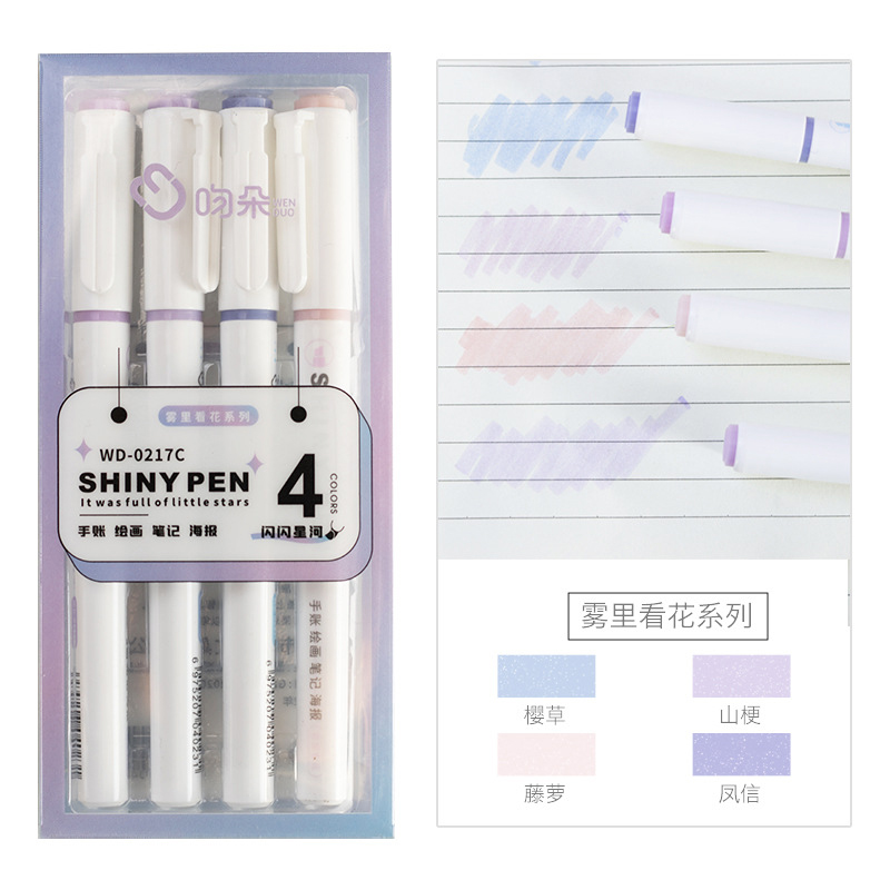 مجموعة من 4 ألوان من أقلام الت - مراجعة Highlighter Set Pastel وسعره