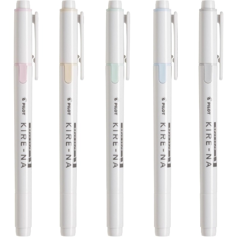مجموعة أقلام تحديد PILOT KIRE- - مراجعة Highlighter Set Pastel وسعره