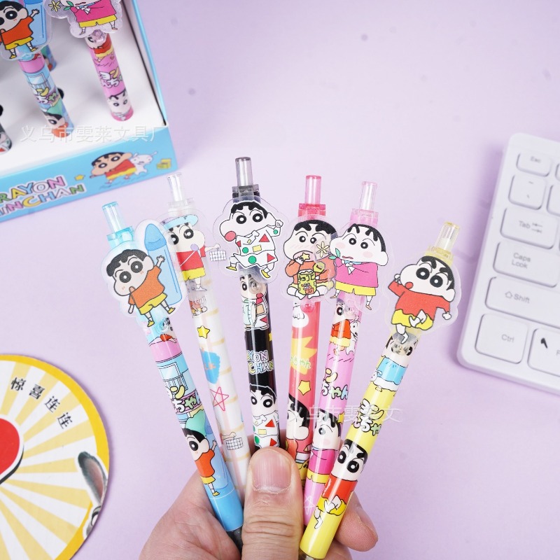 48pcs/box Crayon Shinchan Poin - مراجعة Office Stationery And Supply وسعره