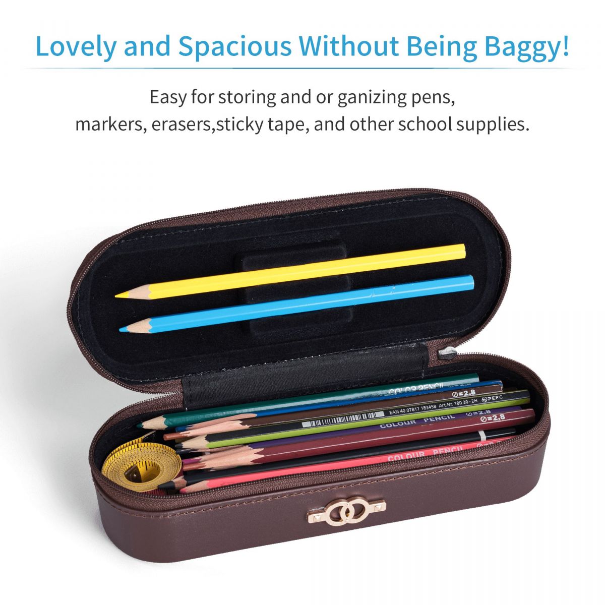 حافظة أقلام جلدية عالية الجودة - مراجعة Stationery Office Supply Store وسعره