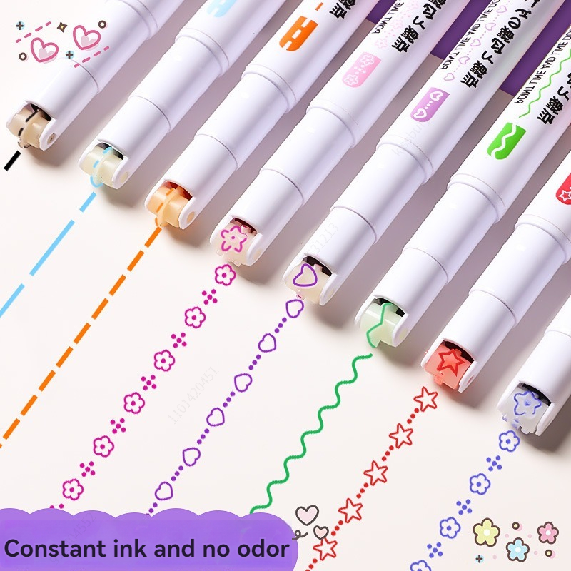 6-24 قطعة/مجموعة أقلام تحديد ع - مراجعة Highlighter Set Pastel وسعره