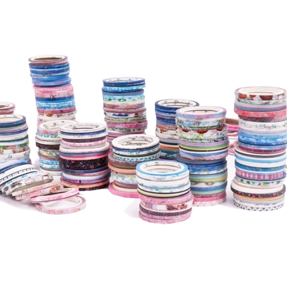 20/50 رولز اشي الشريط مجموعة ، - مراجعة Washi Tape Set وسعره