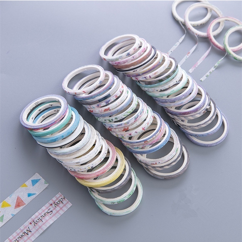 20/50 رولز اشي الشريط مجموعة ، - مراجعة Washi Tape Set وسعره