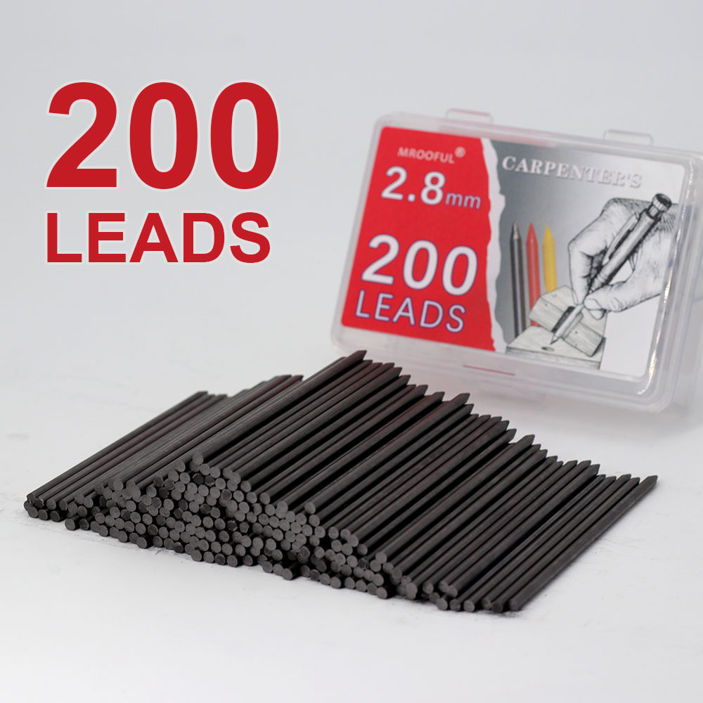 سعة كبيرة 2.8 مللي متر النجارة - مراجعة Mechanical Pencil Lead وسعره
