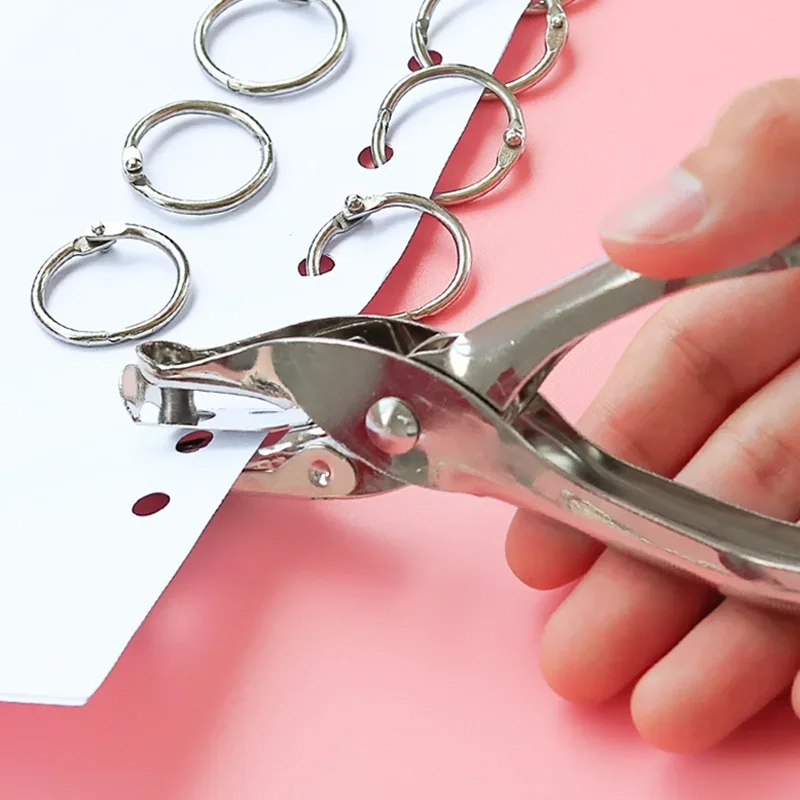 ماكينة ثقب يدوية بفتحة دائرية  - مراجعة Paper Punch 3 Hole وسعره