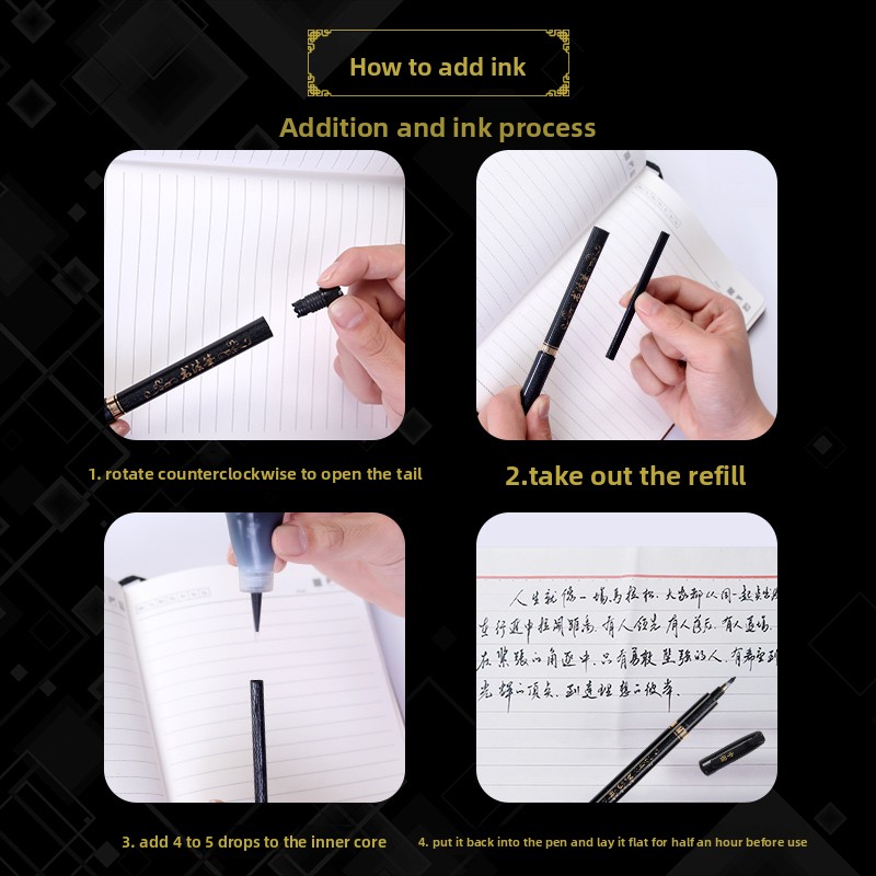 مجموعة من 4 أقلام تخطيطية فنية - مراجعة Office Stationery And Supply وسعره