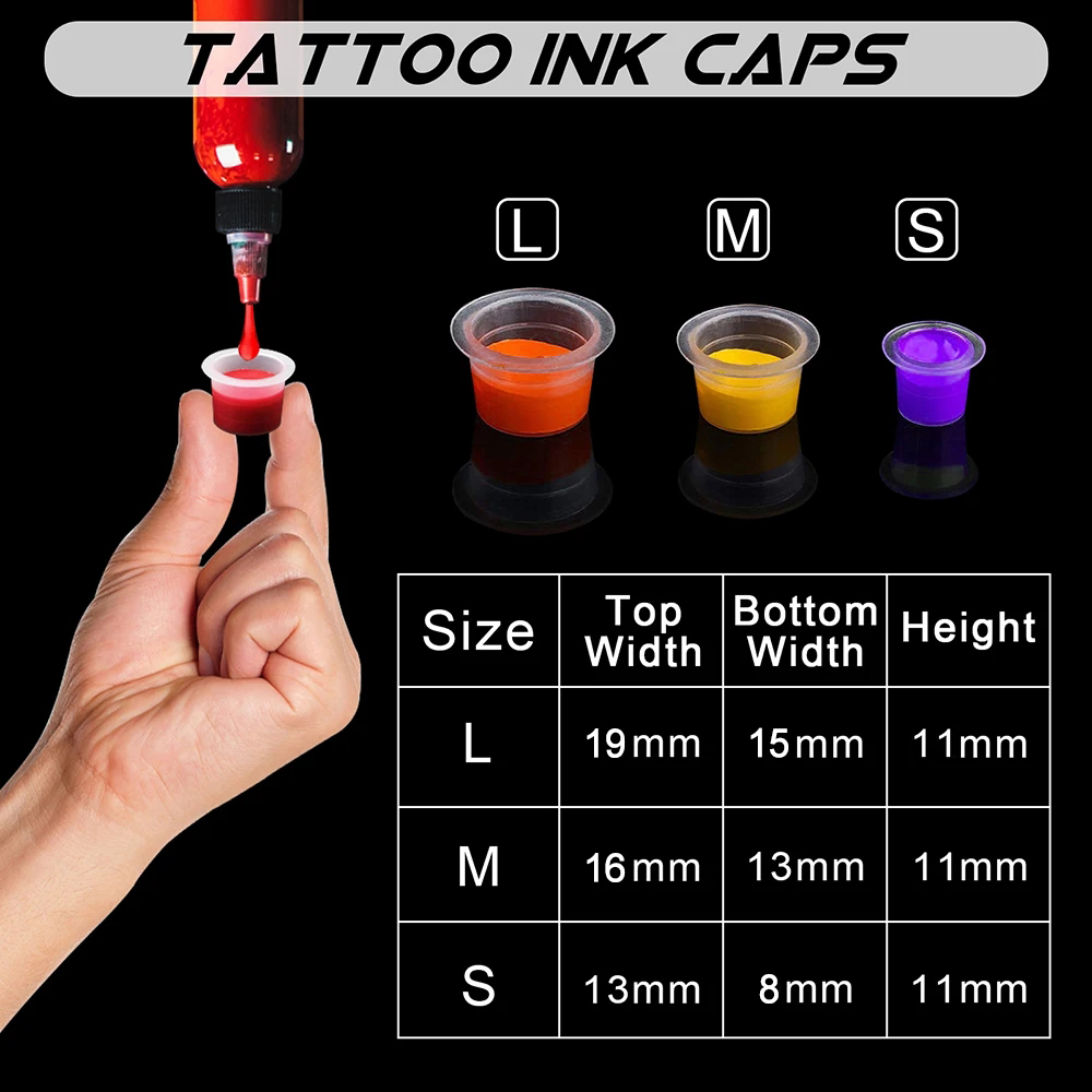 1000/100 قطعة أكواب حبر وشم بل - مراجعة Calligraphy Ink Bottle وسعره