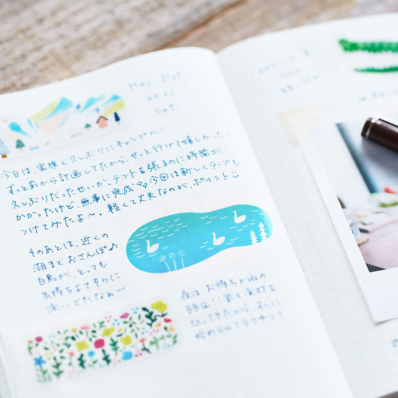 Kitta صغيرة لطيف اشي ورقة الشر - مراجعة Washi Tape Set وسعره
