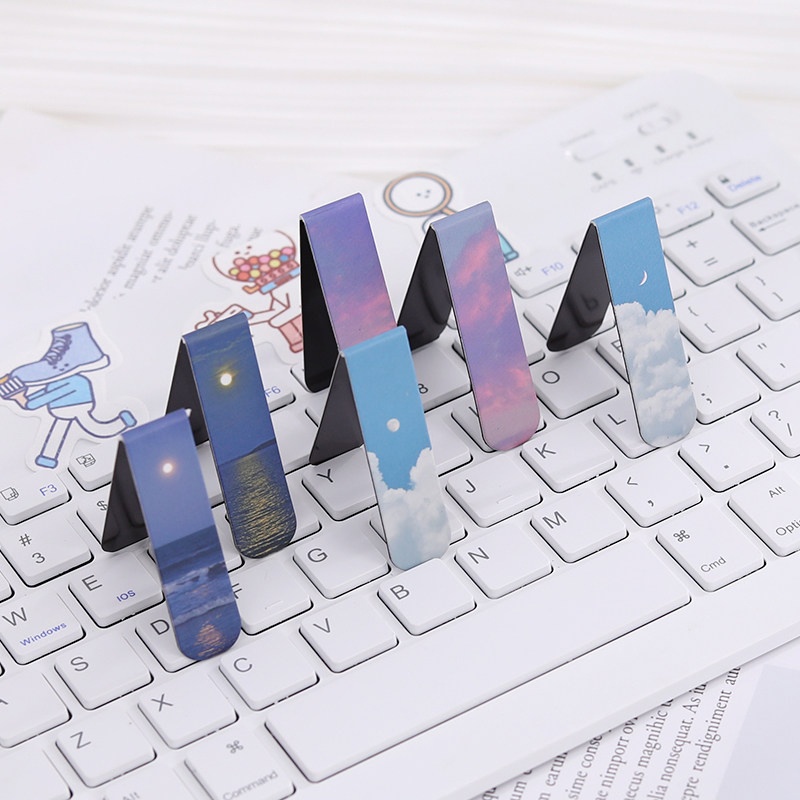 2 قطعة/مجموعة علامات كتب مغناط - مراجعة Paperclip Magnetic Set وسعره