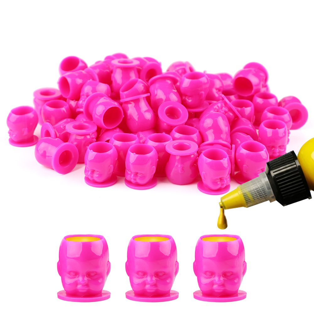 50 قطعة من أكواب حبر الوشم الب - مراجعة Calligraphy Ink Bottle وسعره