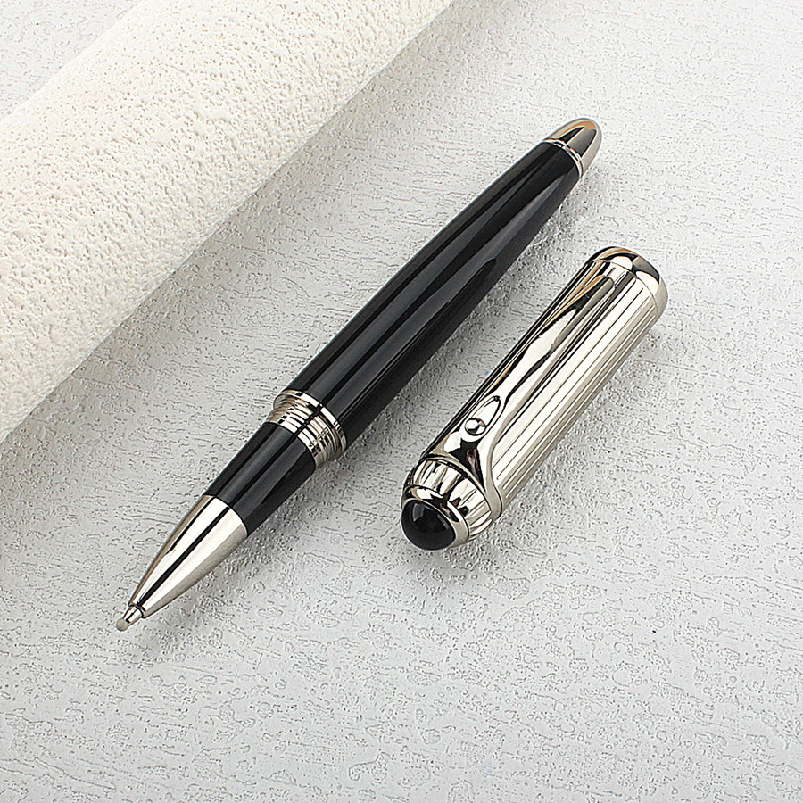 قلم حبر جاف معدني فاخر لوازم م - مراجعة Stationery Supplies Business وسعره