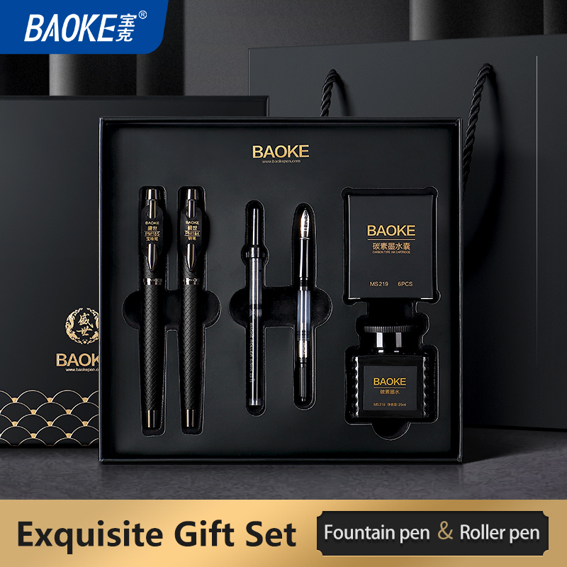 مجموعة هدايا أقلام حبر BAOKE T - مراجعة Calligraphy Ink Bottle وسعره
