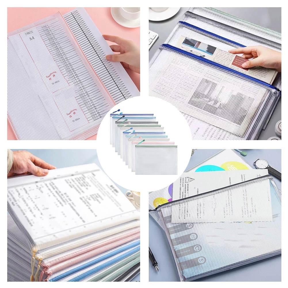 10 قطع من حقائب تخزين القرطاسي - مراجعة Office Stationery And Supply وسعره